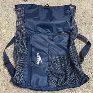 Speedo Navy Mesh Bag